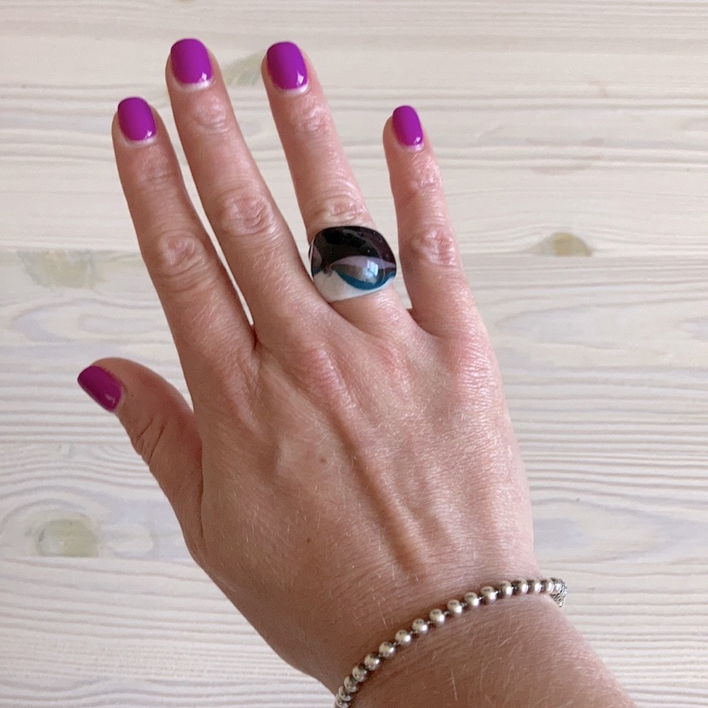 Handcrafted Glass ring